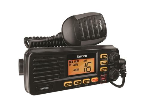 product image for Uniden UM355, 25W Fixed Mount VHF Radio, Black
